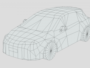 Toyota Corolla Hatchback 2021 3D Модель
