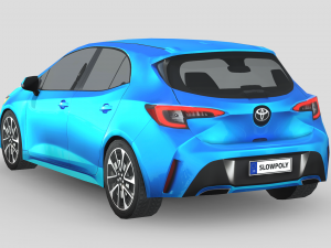 Toyota Corolla Hatchback 2021 3D Модель