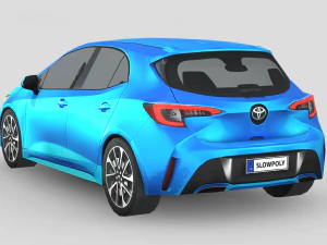 Toyota Corolla Hatchback 2021 3D Model
