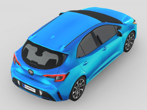 Toyota Corolla Hatchback 2021 3D Модель