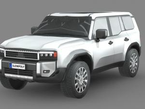 Toyota Land Cruiser 250 Prado 2024 3D-Modell