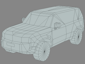 Toyota Land Cruiser 250 Prado 2024 3D Model