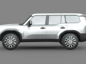 Toyota Land Cruiser 250 Prado 2024 3D Model