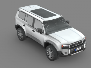 Toyota Land Cruiser 250 Prado 2024 3D Model