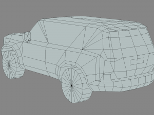 Toyota Land Cruiser 250 Prado 2024 3D Model