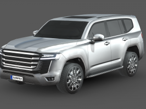 Toyota Land Cruiser 300 Modello 3D