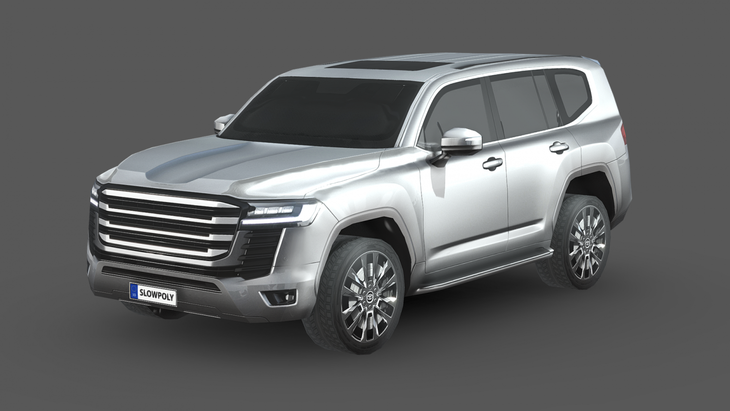 Toyota Land Cruiser 300 Modelo 3D In SUV 3DExport