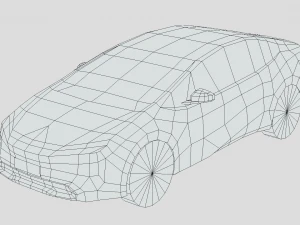 Toyota Prius 2023 3D Model