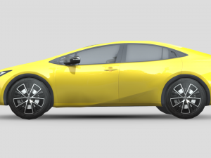 Toyota Prius 2023 Model 3D