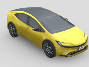 Toyota Prius 2023 Model 3D