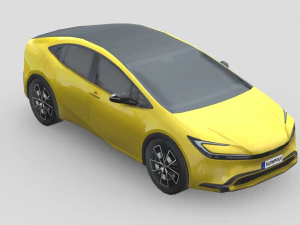 Toyota Prius 2023 3D Model
