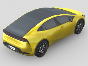 Toyota Prius 2023 Model 3D