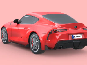 Toyota Supra 2020 3D Model