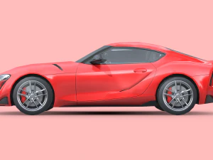 Toyota Supra 2020 3D Model