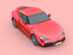 Toyota Supra 2020 3D Model