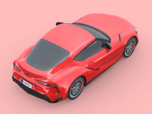 Toyota Supra 2020 3D Model