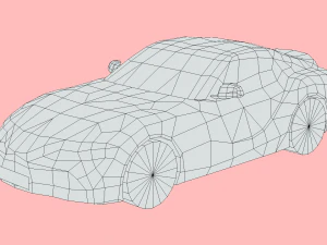 Toyota Supra 2020 3D Model