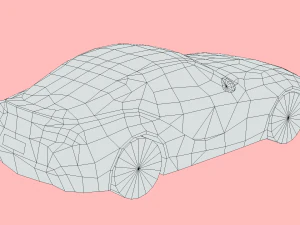 Toyota Supra 2020 3D Model