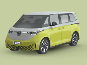 Фольксваген ID Базз 3D Модель