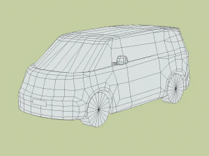 Volkswagen ID Buzz 3D Model