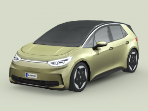Volkswagen ID3 2024 3D 模型