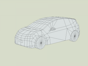 Volkswagen ID3 2024 3D मॉडल