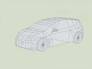 Volkswagen ID3 2024 3D Model