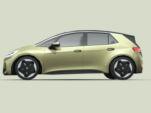 Volkswagen ID3 2024 3D मॉडल