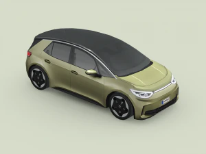 Volkswagen ID3 2024 3D Model