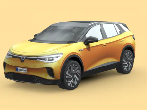 Volkswagen ID4 Modelo 3D