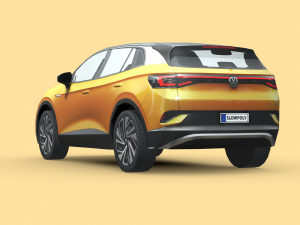 Volkswagen ID4 3D Модель
