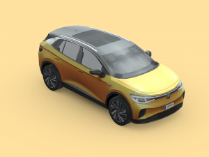 Volkswagen ID4 3D Модель