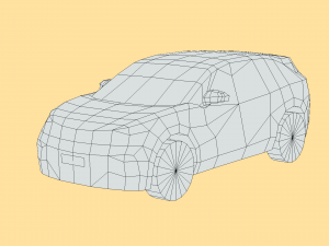 Volkswagen ID4 3D Модель