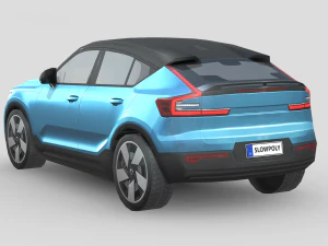 Volvo C40 Recharge 3D Model