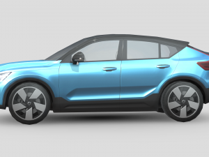 Volvo C40 Recharge Modello 3D