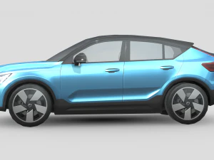 Volvo C40 Recharge 3D Model