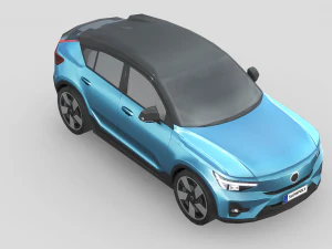 Volvo C40 Recharge 3D Model