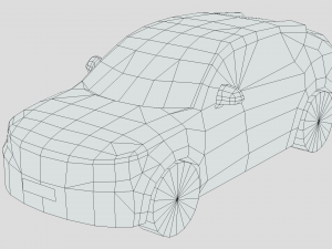 Volvo C40 Recharge Modello 3D
