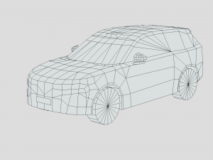 Volvo EX90 3D 模型