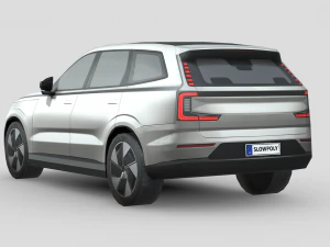 볼보 EX90 3D 모델