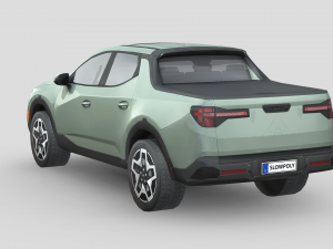 Hyundai Santa Cruz 3D मॉडल