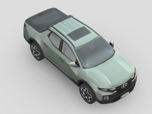 Hyundai Santa Cruz 3D मॉडल