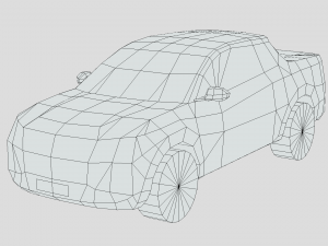 Hyundai Santa Cruz 3D मॉडल