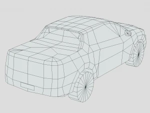 Hyundai Santa Cruz 3D Model