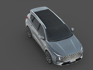 Hyundai Santa Fe 2021 3D Model