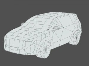 Hyundai Santa Fe 2021 3D Model