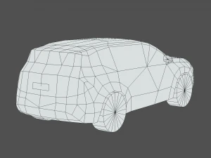 Hyundai Santa Fe 2021 3D Model