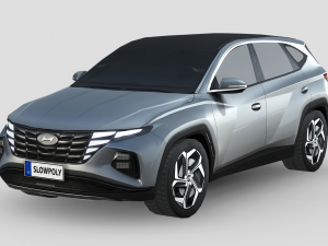 Hyundai Tucson 2021 3D Model