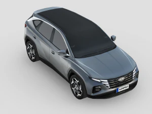 Hyundai Tucson 2021 3D Model