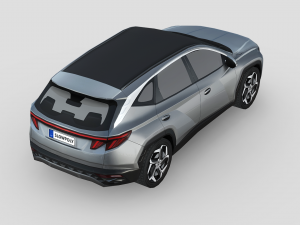Hyundai Tucson 2021 Modello 3D